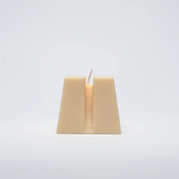 Infrastructure Studio「BEIGE GEO CANDLE」