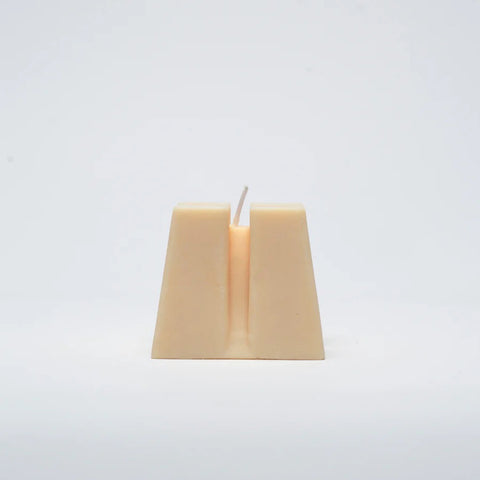 Infrastructure Studio「BEIGE GEO CANDLE」